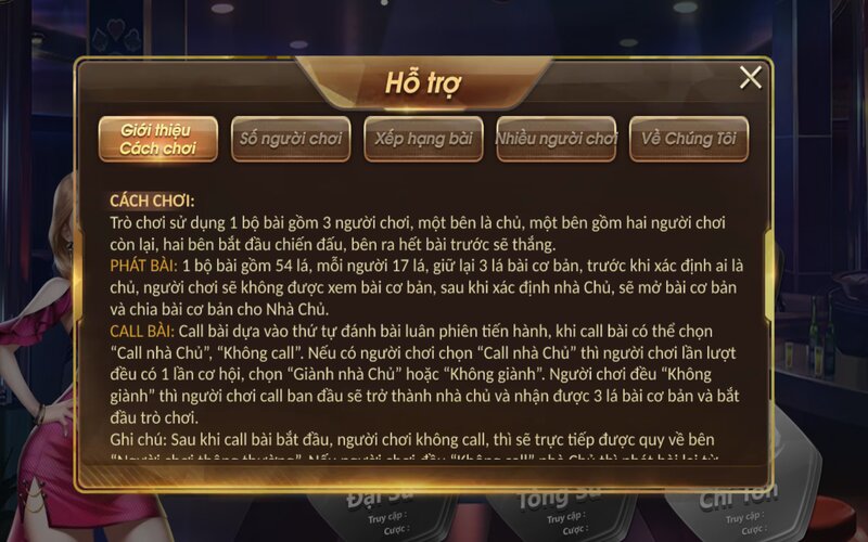 Quy tắc bài Tấn online tại 789BET