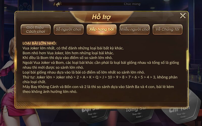 Cách xếp hạng bài trong game bài Tấn 789BET